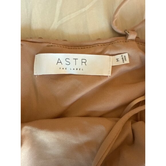 Astr The Label‎ Gold Sequins Mini Dress Size M NWT Holiday New Year's Eve Fairy - Picture 9 of 10